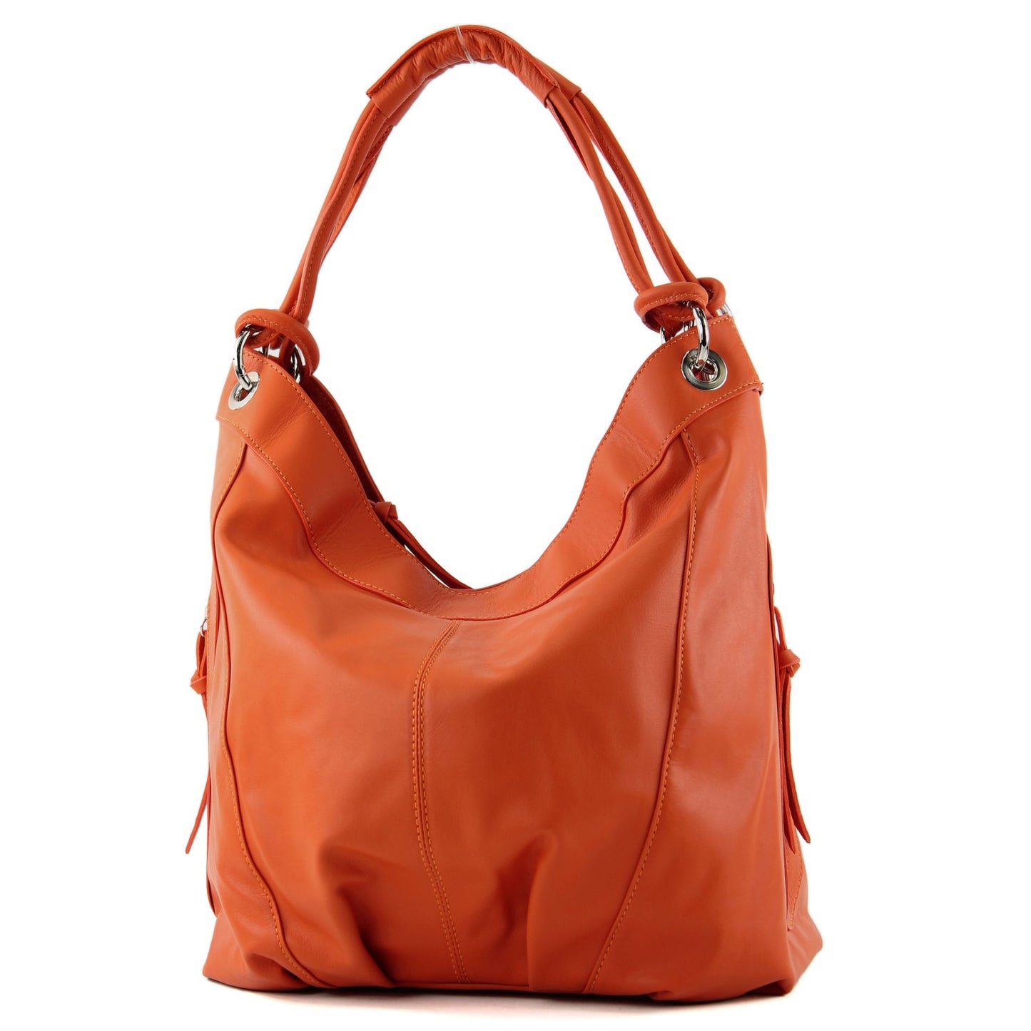 modamoda de -  Z18 - ital Damenhandtasche aus Leder/Nappaleder