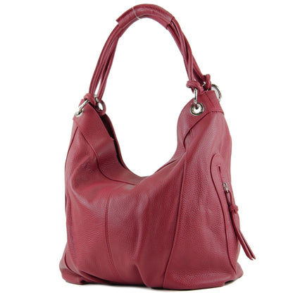 modamoda de -  Z18 - ital Damenhandtasche aus Leder/Nappaleder
