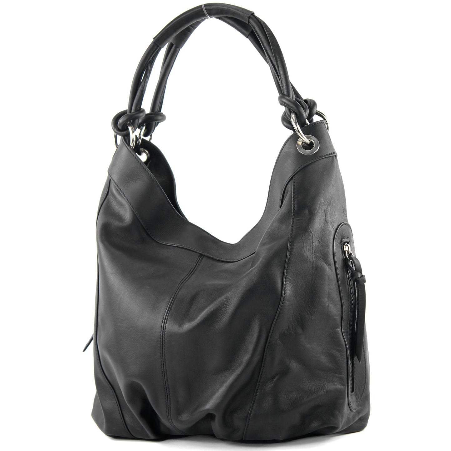 modamoda de -  Z18 - ital Damenhandtasche aus Leder/Nappaleder