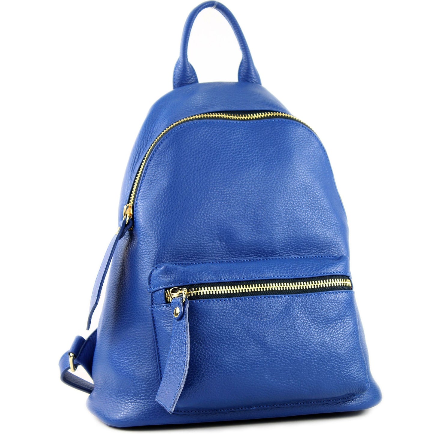 modamoda de - T171A - ital Damen Rucksacktasche aus Leder