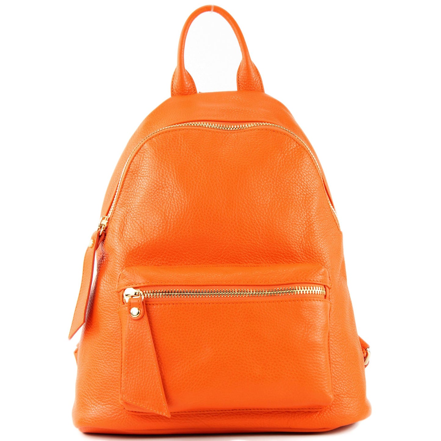 modamoda de - T171A - ital Damen Rucksacktasche aus Leder
