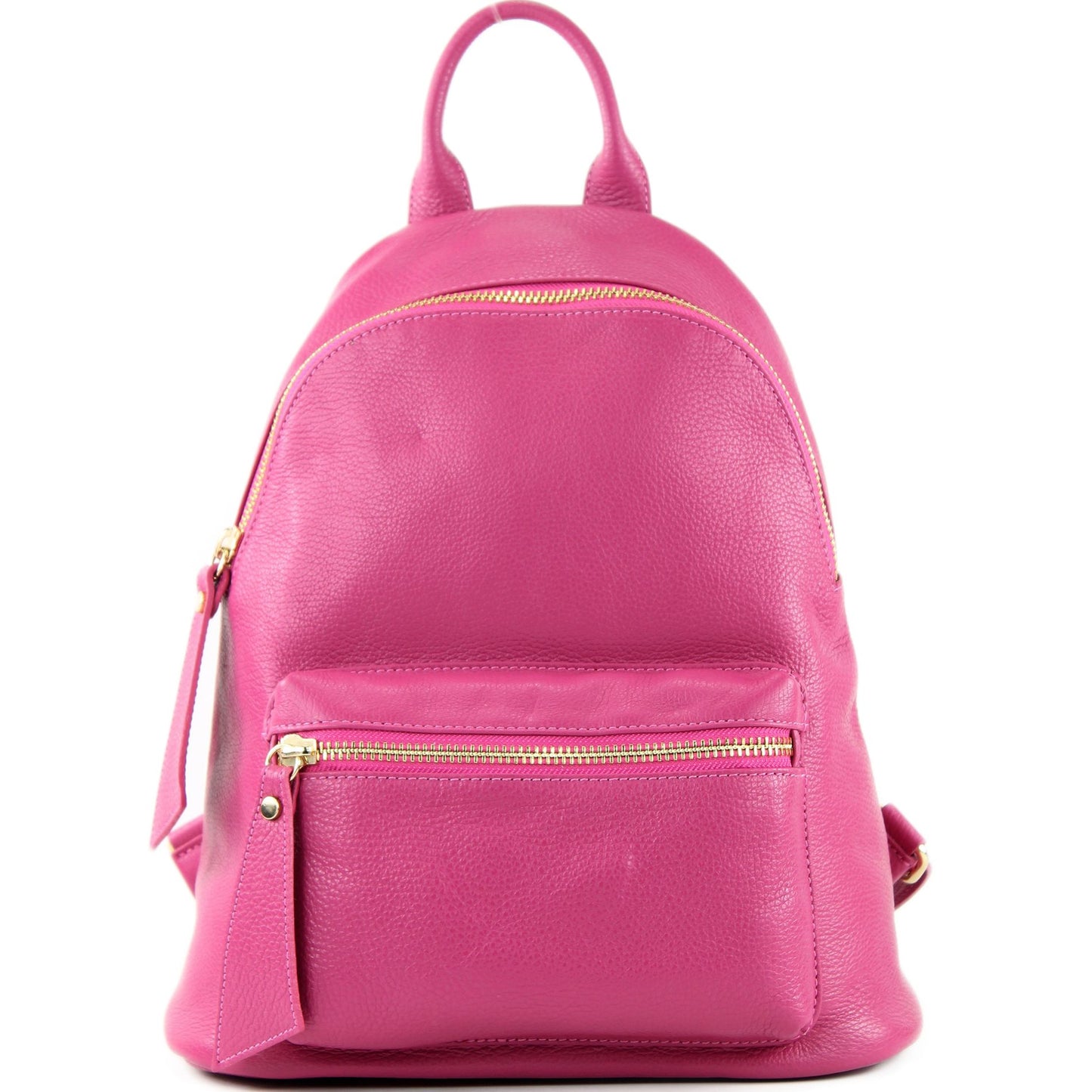 modamoda de - T171A - ital Damen Rucksacktasche aus Leder